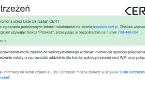 Nowa strona CERT Polska do weryfikacji czy sieć jest chroniona