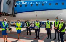 Tulipany na Lotnisku Chopina. 65 lat lotów KLM między Polską i Holandią