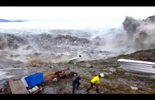 Trzy tygodnie temu Grenlandię nawiedziło tsunami.