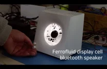 Głośnik Bluetooth z wyświetlaczem ferrofluidowym