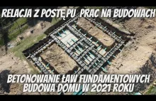 BETONOWANIE ŁAW FUNDAMENTOWYCH