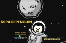 SpacePenguin Token - ERC-20 shitcoin nowy projekt crypto