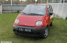 Daewoo Matiz - 604 151 kilometrów przebiegu.