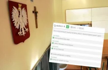 Treść pytania na teście poprawkowym z religii.