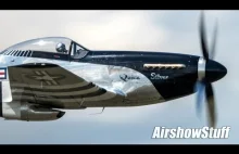 "Quicksilver" North American P-51 Mustang - galopujący po niebie