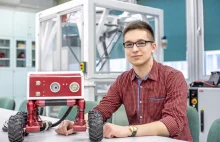 Student mechatroniki Politechniki Rzeszowskiej opracował prototyp robota