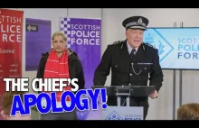 Szef szkockiej policji przeprasza za... wszystko