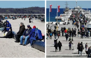 Sopot: Tłumy w kurorcie! Rura plażowym hitem majówki [Zdjęcia]