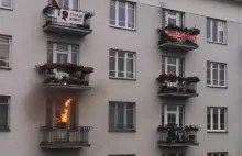 Pożar mieszkania podczas Marszu Niepodległości. Akt oskarżenia dla 37-latka
