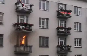 Pożar mieszkania podczas Marszu Niepodległości. Akt oskarżenia dla 37-latka