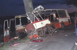 32 osoby zginęły w wypadku autobusu PKS. 27 lat po tragedii w Gdańsku.