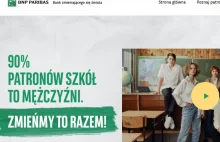 BNP Paribas chce więcej patronek szkół. Ja chcę więcej kobiet w zarządzie banku.