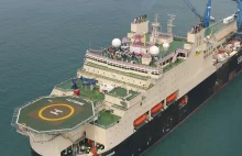 Juhu! Statek budowniczy Baltic Pipe wyrusza na budowę odcinka na Bałtyku