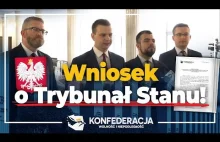 Konfederacja zbiera podpisy o wniosek do trybunalu stanu dla Morawieckiego