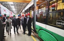 Burmistrz Iasi przyglądał się produkcji tramwajów PESA Bydgoszcz dla...