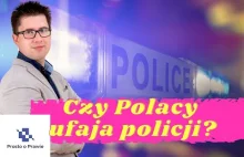 Czy Polacy ufają policji? Wyniki ankiety z kanału Prosto o Prawie.