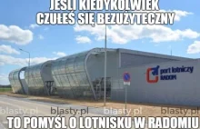 Kosztowna klęska nowego lotniska dla Warszawy. PiS już znalazło winną.