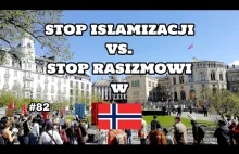 Demonstracja Stop Islamizacji vs. Stop Rasizmowi w Norwegii!