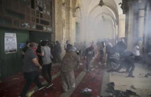 Ponad 300 Palestyńczyków rannych podczas dzisiejszych starć w Jerozolimie.