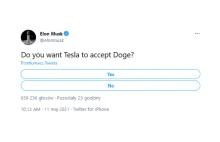 Tesla Elona Muska rozważa akceptację DOGE jako środka płatności?