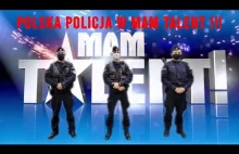 Polska policja w "Got Talent Show" (Mam Talent) !!!. Titanic song.