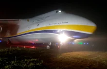 Antonow An-124 wypadł z pasa w São Paulo