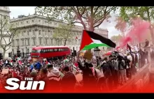 pro-Palestyńska demonstracja w Londynie