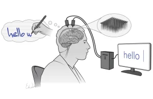 Interfejs pomiędzy mózgiem a komputerem pozwala pisać myślami