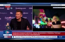 Konferencja prasowa Rafała Brzozowskiego przed występem w Eurowizji wRotterdamie