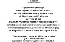 Jak zmieniła się cena działki w przeciągu 9 miesięcy.