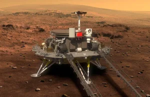 Chiński łazik Zhurong z powodzeniem wylądował na Marsie