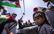 Dziesiątki demonstracji poparcia dla Palestyńczyków w Europie i USA