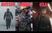 Kampania rekrutacyjna wojska Chin, Rosji oraz USA