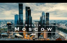 Moskwa z lotu... drona (2021)