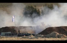 Na żywo Israel-Gaza dymy