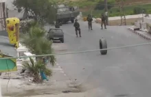 Izraelska armia vs Palestyńska opona