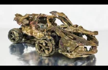 „Wyklepanie” zniszczonego modelu Ferrari LaFerrari 6,3L V12