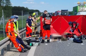 Bełchatowianin reanimował rannego Czecha. "Motocyklista zmarł na naszych...