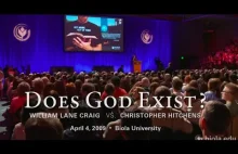 Czy Bóg istnieje? Debata William Lane Craig vs Christopher Hitchens