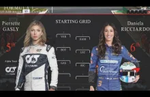 Lista startowa F1 gdyby kierowcy zamienili się w kobiety