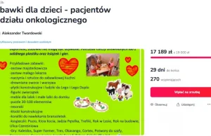 Zrzutka.pl blokuje wypłatę środków dla małych pacjentów oddziału onkologicznego