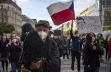 Protesty w Pradze. 5 tys. osób żądało dymisji prezydenta i minister...