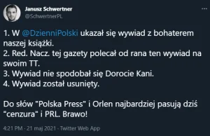 Dziennik Polski usuwa wywiad po tym jak nie spodobał się Dorocie Kani