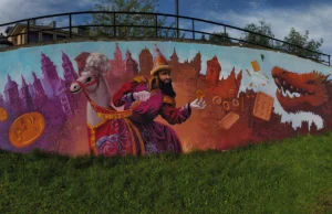 Nowy mural w Krakowie.