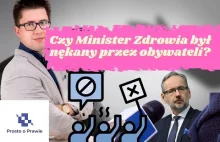 Czy Niedzielski był nękany przez obywateli? Komentarz prawnika