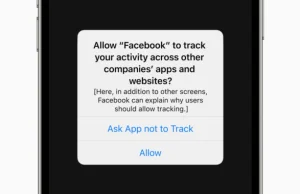 96% Amerykanów wyłączyło opcje śledzenia po aktualizacji iOS 14.5