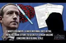 Project Veritas ujawnia dokumenty dotyczące cenzury covid19 na Facebooku