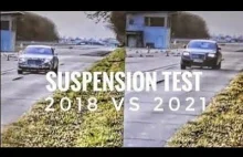 Różnica w pracy zawieszenia Rolls Royce Ghost 2018 vs 2021