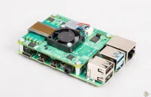 Nakładka PoE+HAT dla Raspberrypi o wydajności 25,5W