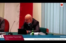 Radny Małogoszcza Stanisław Tracichleb MISTRZ WYPOWIEDZI